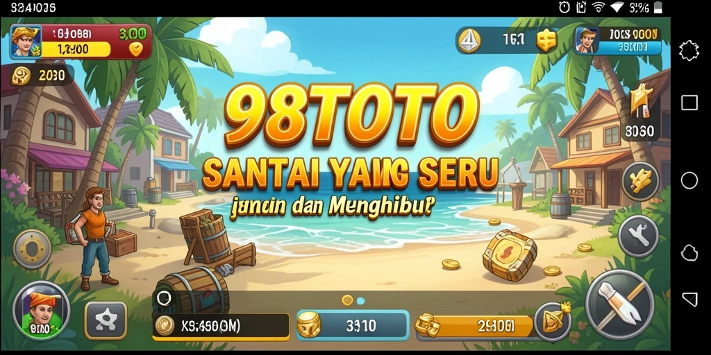 Tampilan gameplay seru dan menarik dari 98TOTO.