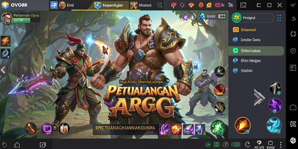 Gameplay seru dan grafis menarik dari OVO88.