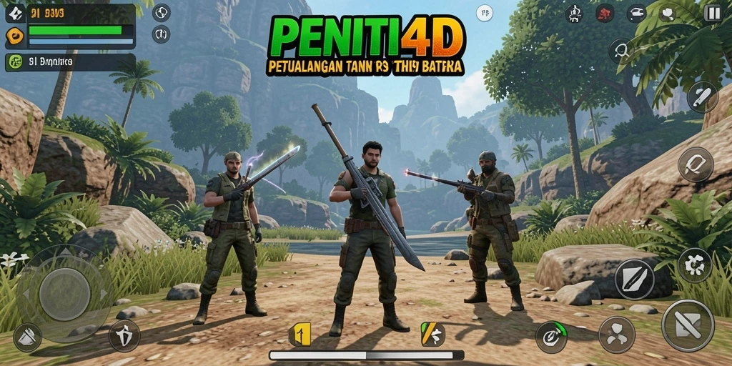 Tampilan menarik dari gameplay PENITI4D yang menampilkan dunia terbuka yang luas.
